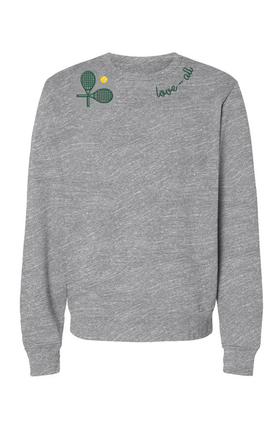 the love-all – women’s tennis sweatshirt